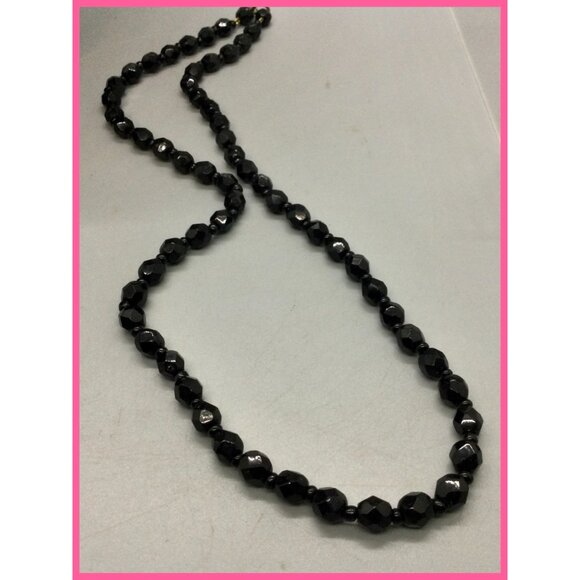 Black Beaded Set, 4pc - Picture 7 of 10